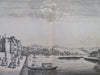 Richmond Hill Earl of Cholmondelly Thames River London 1770's landscape view