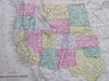 Western U.S. California Utah Salt Lake City Dakota Territory 1853 Lot x 2 maps