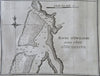 Fare Harbor Huahine Matavai Bay Tahiti coast map 1774 engraved Exploration print