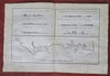 New Ireland Latangai Papua New Guinea 1774 engraved Exploration coastal map