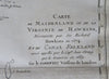Falkland Islands South America Coastal Survey 1774 engraved Exploration print