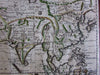 Africa Europe Asia India China 1679 DuVal World map rare folio sheet