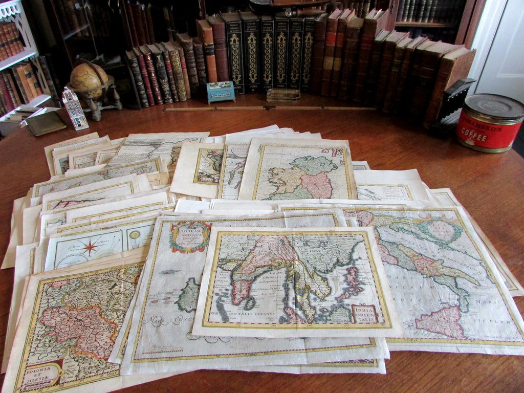 mid-July 2018 New Arrivals- maps & prints we're going to catalogue next...