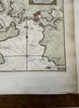 Plymouth England harbor port c.1760 Bellin beautiful antique nautical map