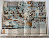 Mt. McKinley Alaska cartoon map 1937 Harrison Lucas pictorial 20,300’ highest