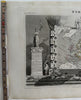 European continent 1845 decorative pictorial map w/ cherubs statues vignettes