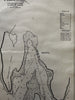 Bristol Rhode Island Hog Island Popasquash Neck 1901 Eldridge nautical chart