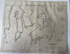 Newport Rhode Island the Neck Conanicut Island Goat 1901 Eldridge nautical chart