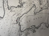 Newport Rhode Island the Neck Conanicut Island Goat 1901 Eldridge nautical chart