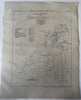 Wellfleet Cape Cod Mass 1901 Eldridge nautical chart Marconi wireless station!