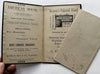 Boston MASS city plan 1883 Hotel promo large pocket map w/Amusements Insane Jail