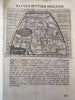 Arabia Peninsula sea monster 1621 Magini Ptolemaic Geographia early engraved map