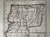 Georgia Western Territory 1798 Yazoo Land Fraud map Upper Mississippi Land Co.