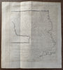 Georgia Western Territory 1798 Yazoo Land Fraud map Upper Mississippi Land Co.