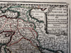 Arabia Ottoman Empire Sultans Turkish Empire 1719 Chiquet decorative small map