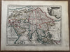 Asia from Arabia to Japan China Iran India 1719 Chiquet decorative cartouche map