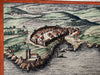 Cascale Portugal 1572 Hoefnagel Braun Hogenberg original birdseye view print