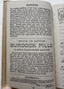 Burdock Blood Bitters 1886 rare pocket Memorandum Buffalo NY Foster Milburn