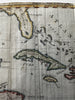 West Indies Caribbean Gulf of Mexico 1793 Morse Amos Doolittle rare American map