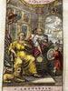 Allegorical Title page 1697 Holland Wetstein charming miniature print hand color