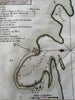 Acapulco Mexico 1754 harbor coast nautical map fine hand colored engraving