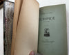 Euripides complete Works 1884 de Lisle beautiful French 2 vol leather set books