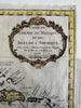 Caribbean Gulf Mexico Cuba Florida Louisiana 1754 Bellin hand color antique map
