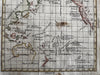 Australia southern coast unknown Cook 1788 rare Italian map NW America coast