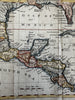 West Indies Central America Florida with islands 1799 Caribbean map McIntyre