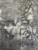Yellowstone National Park Wyoming 1871 Hayden folding map advertising on reverse