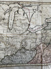 United States 1798 Dilly with Company Lands early state divisions Wayne’s Treaty