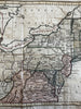 United States 1798 Dilly with Company Lands early state divisions Wayne’s Treaty