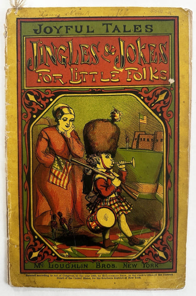 Jingle & Jokes 1869 McLoughlin color chromolithography juvenile book