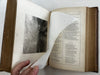 Poetry gift binding leather book 1873 Massive compendium gilt w/ 10 engravings