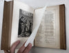 Poetry gift binding leather book 1873 Massive compendium gilt w/ 10 engravings
