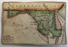 Maryland state c.1820-24 rare Melish miniature state map original hand color