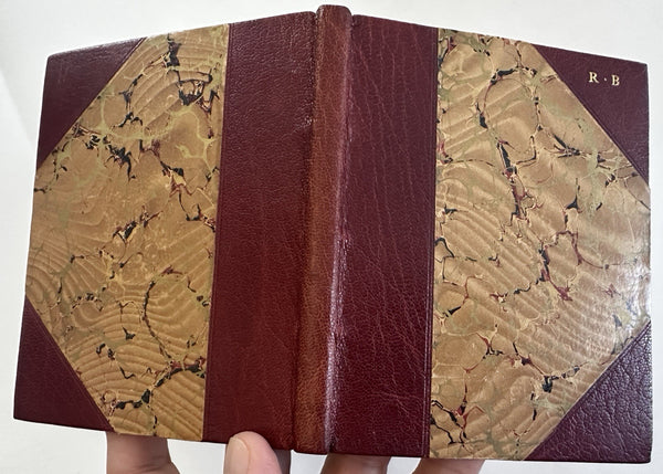 Self-help Personal Growth Character Courtesy Harmony c.1900 custom leather book