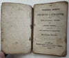 Juvenile Catechism Westminster Assembly 1843 Boston Sabbath School primer book