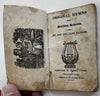 Sunday School Hymns c.1830’s Philadelphia juvenile chap book Ann & Jane Taylor