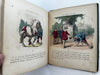 Merry Pictures juvenile book c.1850’s Leavitt & Allen 120 hand colored woodcuts