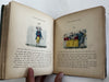 Merry Pictures juvenile book c.1850’s Leavitt & Allen 120 hand colored woodcuts