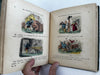 Merry Pictures juvenile book c.1850’s Leavitt & Allen 120 hand colored woodcuts