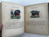 Merry Pictures juvenile book c.1850’s Leavitt & Allen 120 hand colored woodcuts