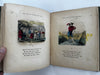 Merry Pictures juvenile book c.1850’s Leavitt & Allen 120 hand colored woodcuts