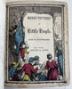 Merry Pictures juvenile book c.1850’s Leavitt & Allen 120 hand colored woodcuts