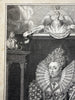 Elisabeth Queen of England sword book 1740’s scarce G. Vertue engraved portrait