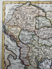 Balkans Turkey in Europe Hungary Tartary c.1790 Conder decorative hand color map