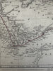 Saudi Arabia Persian Gulf Mesopotamia 1828 S. Arrowsmith engraved hand color map