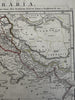Saudi Arabia Persian Gulf Mesopotamia 1828 S. Arrowsmith engraved hand color map