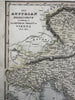 Austrian Dominions Treaty 1815 Vienna 1820 C. Smith scarce gorgeous folio map